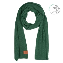 Une écharpe verte